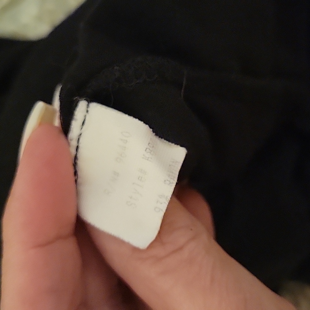 M KALAN BLACK LOOSE FIT DRESS - Picture 8 of 9